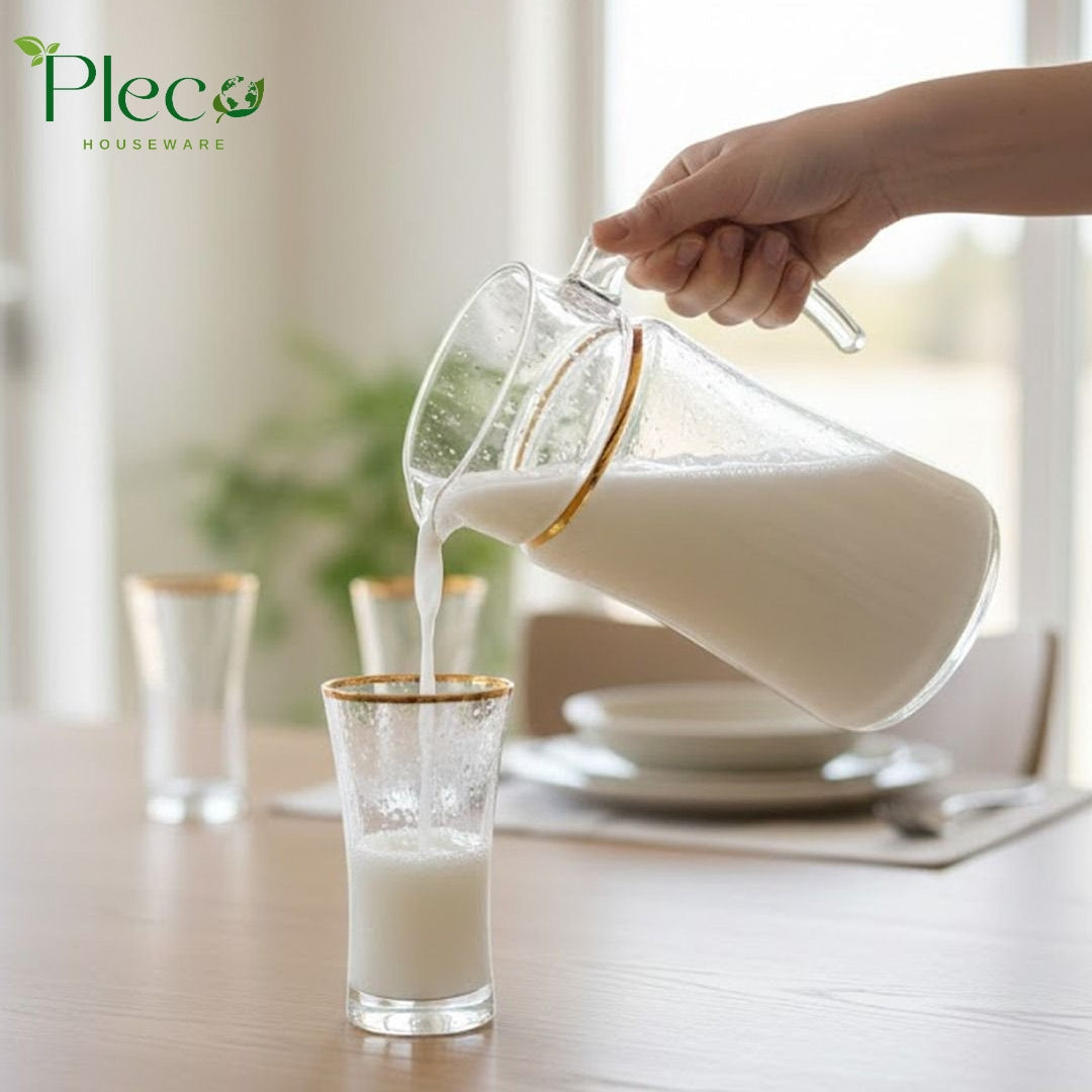 Pasabahce Turkey Water Set โ 6 Glasses + 1 Jug | Premium Quality