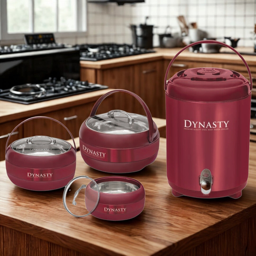 Dynasty Classic 4Pcs Hotpot Set