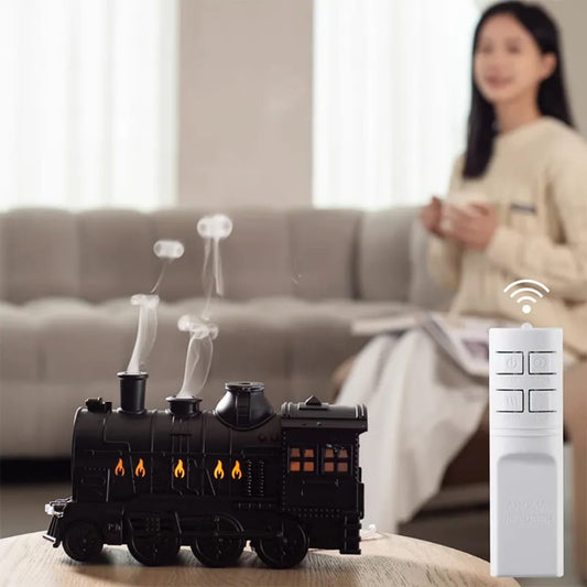 Small Train Aroma Diffuser | Cool Mist Humidifier & Home Fragrance